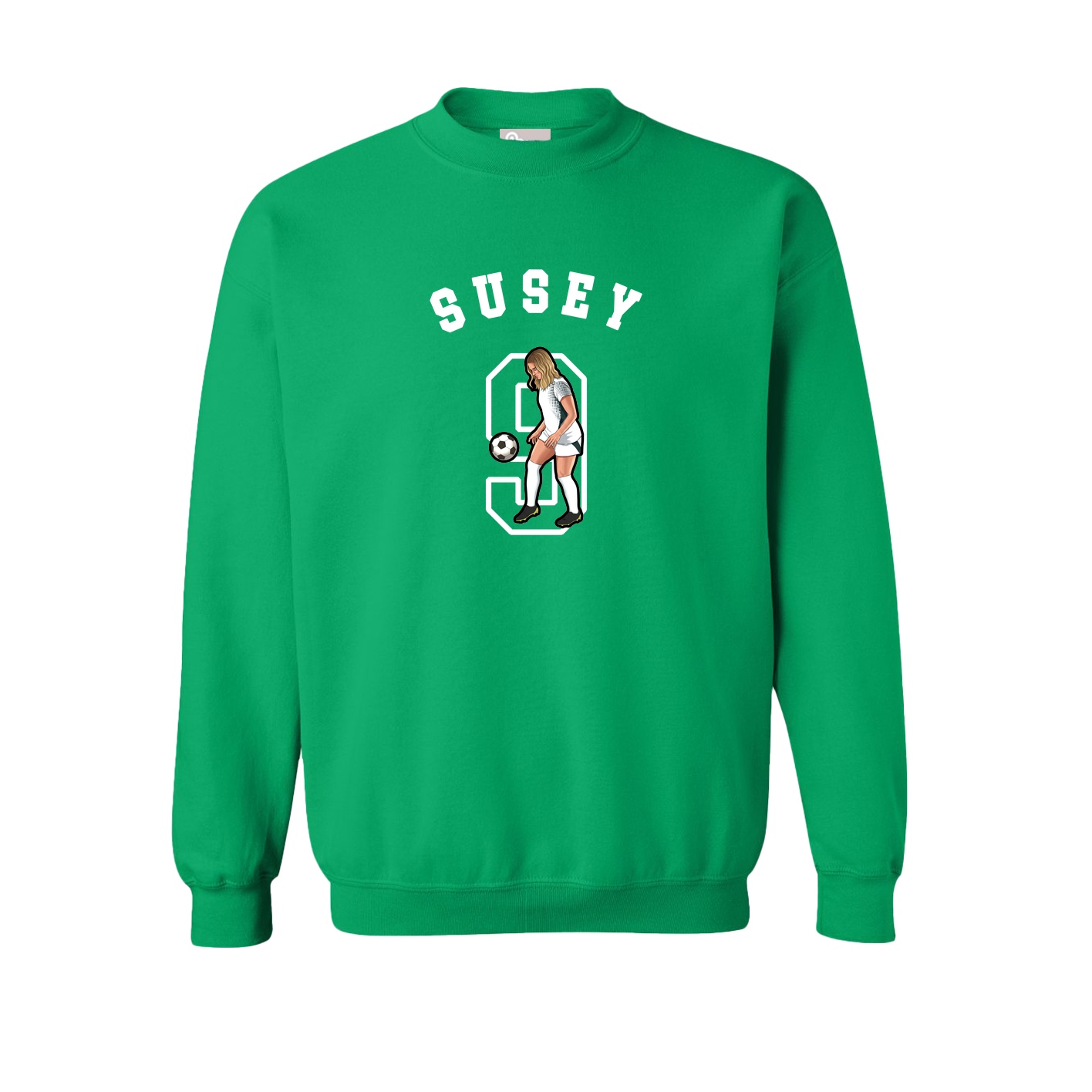 Fleece Crew — Shirsey Arch in Green