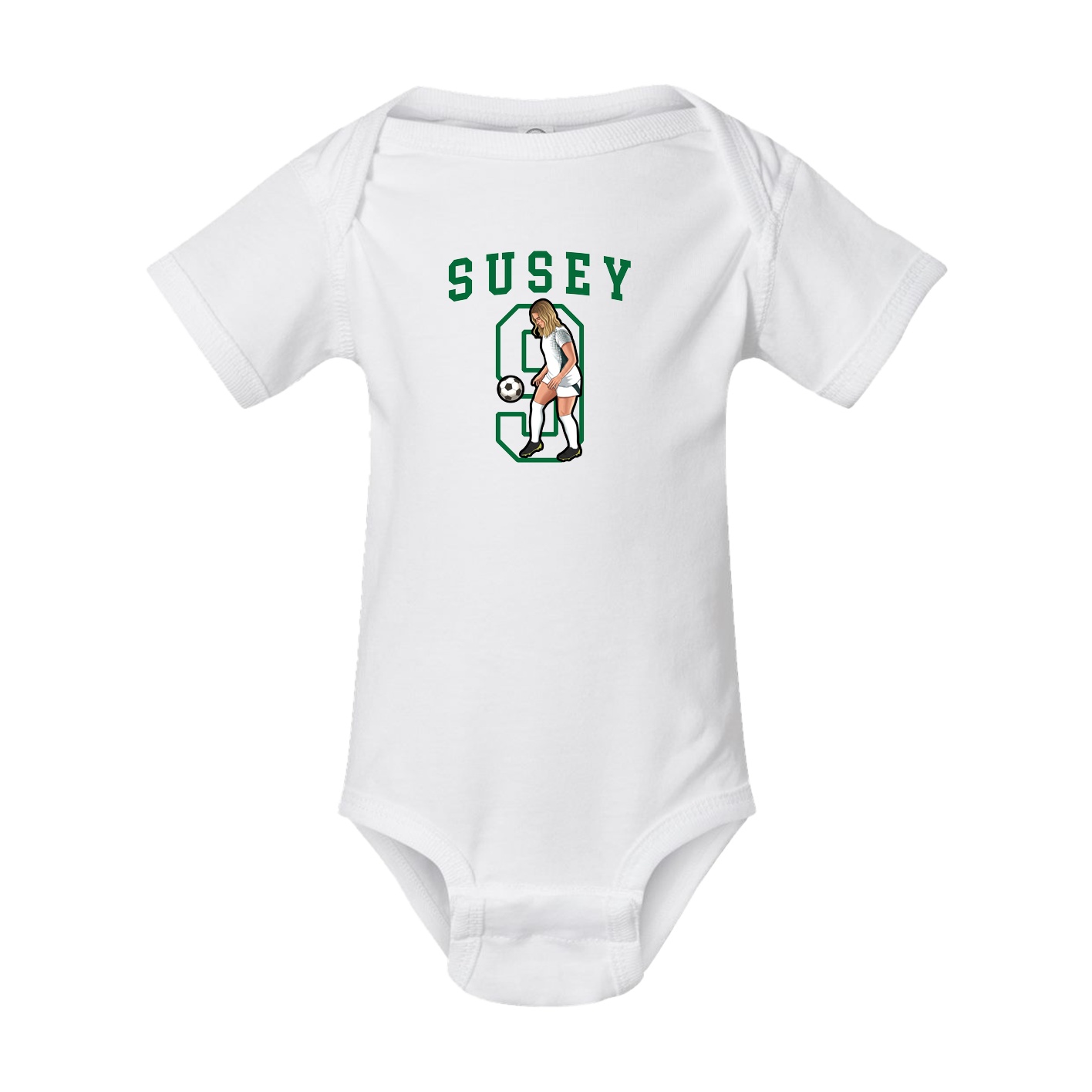 Baby Onesie — Shirsey in White