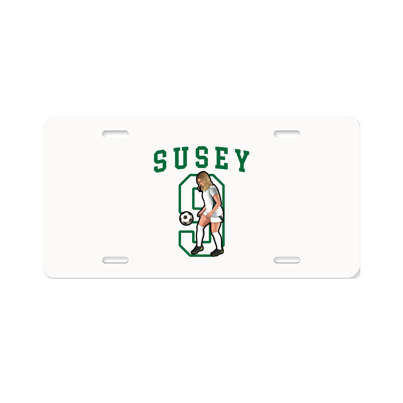 License Plate — Shirsey in Classic