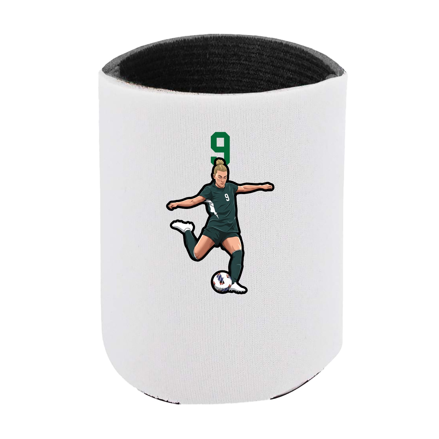 Can Holder — Number Top in White