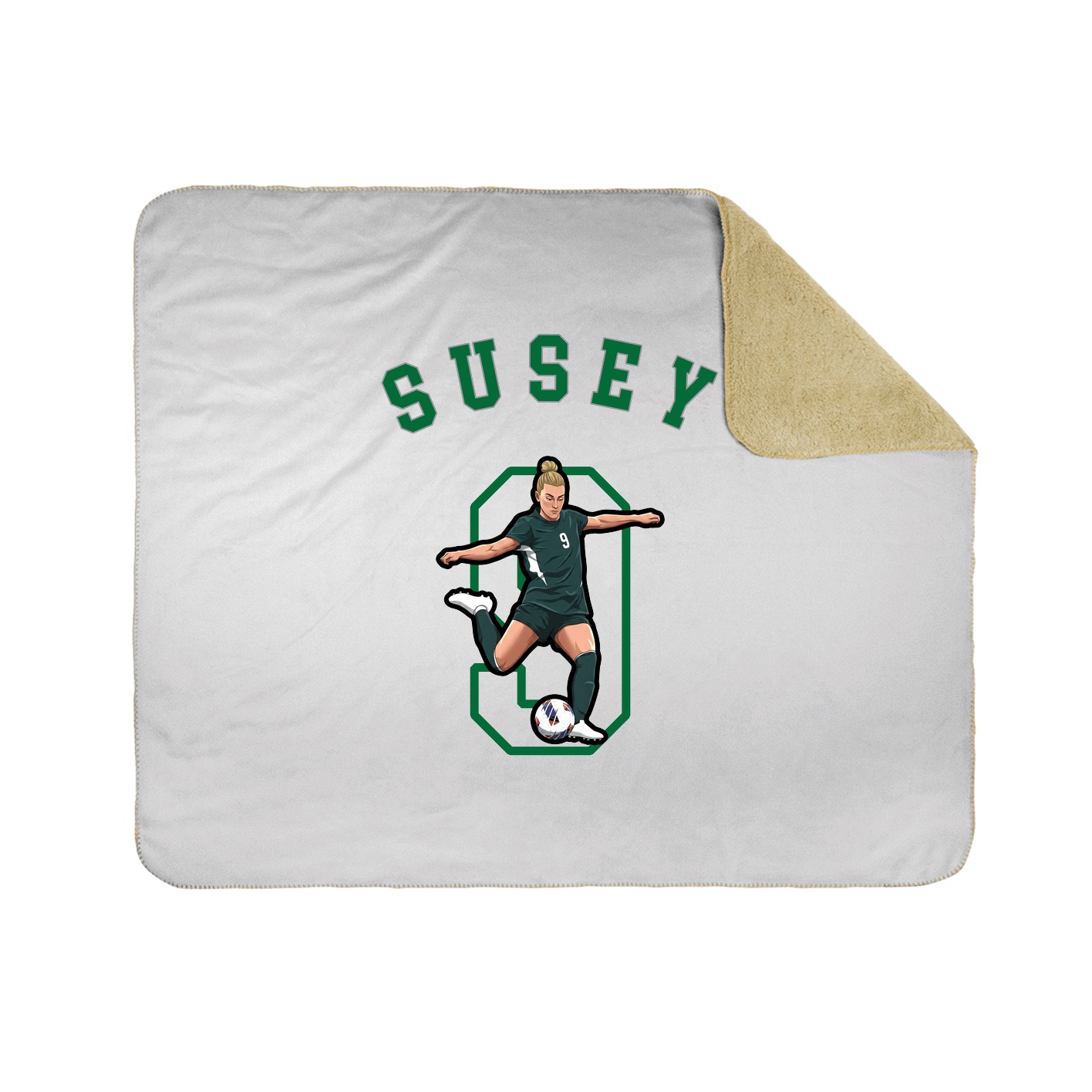 Throw Blanket — Shirsey Arch in White