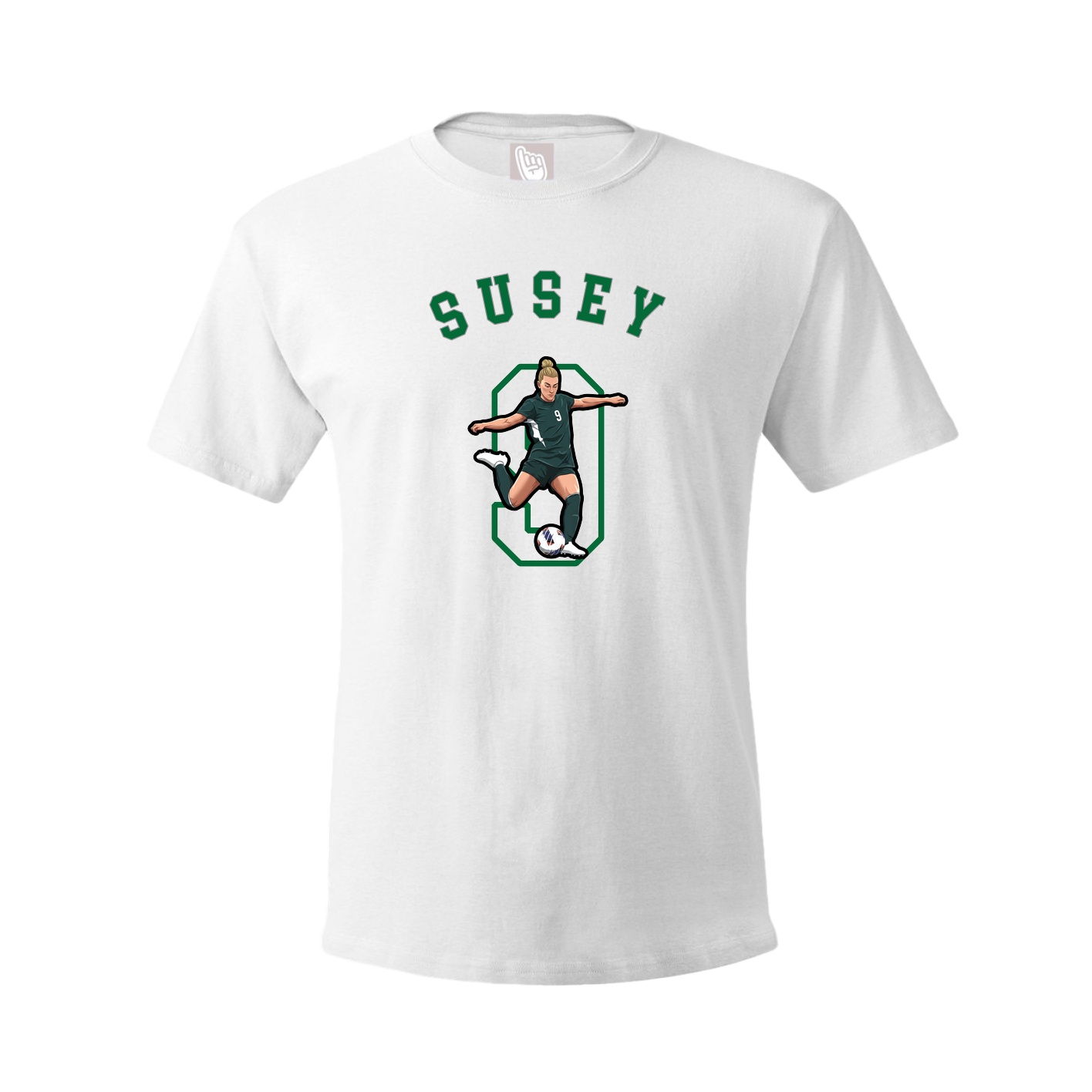 Tee — Shirsey Arch in White