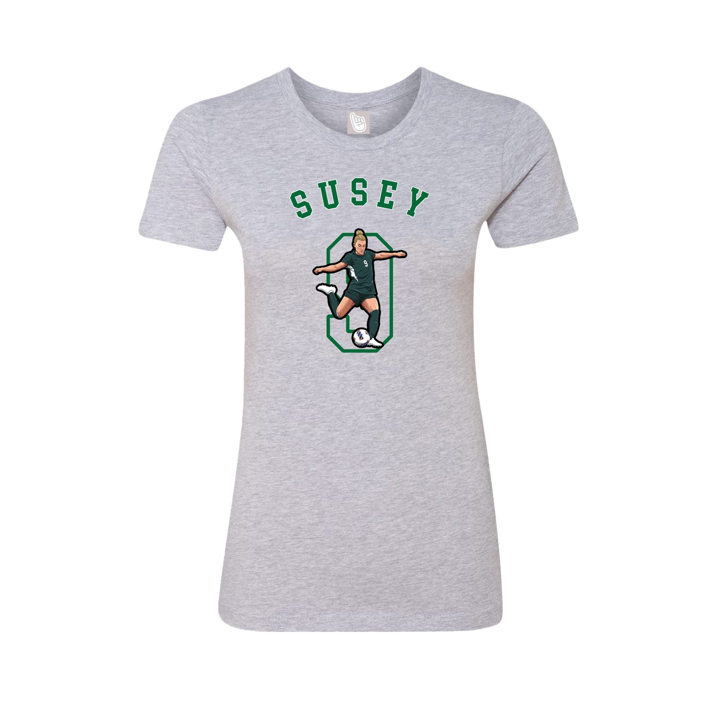 Womens Tee — Shirsey Arch in Grey