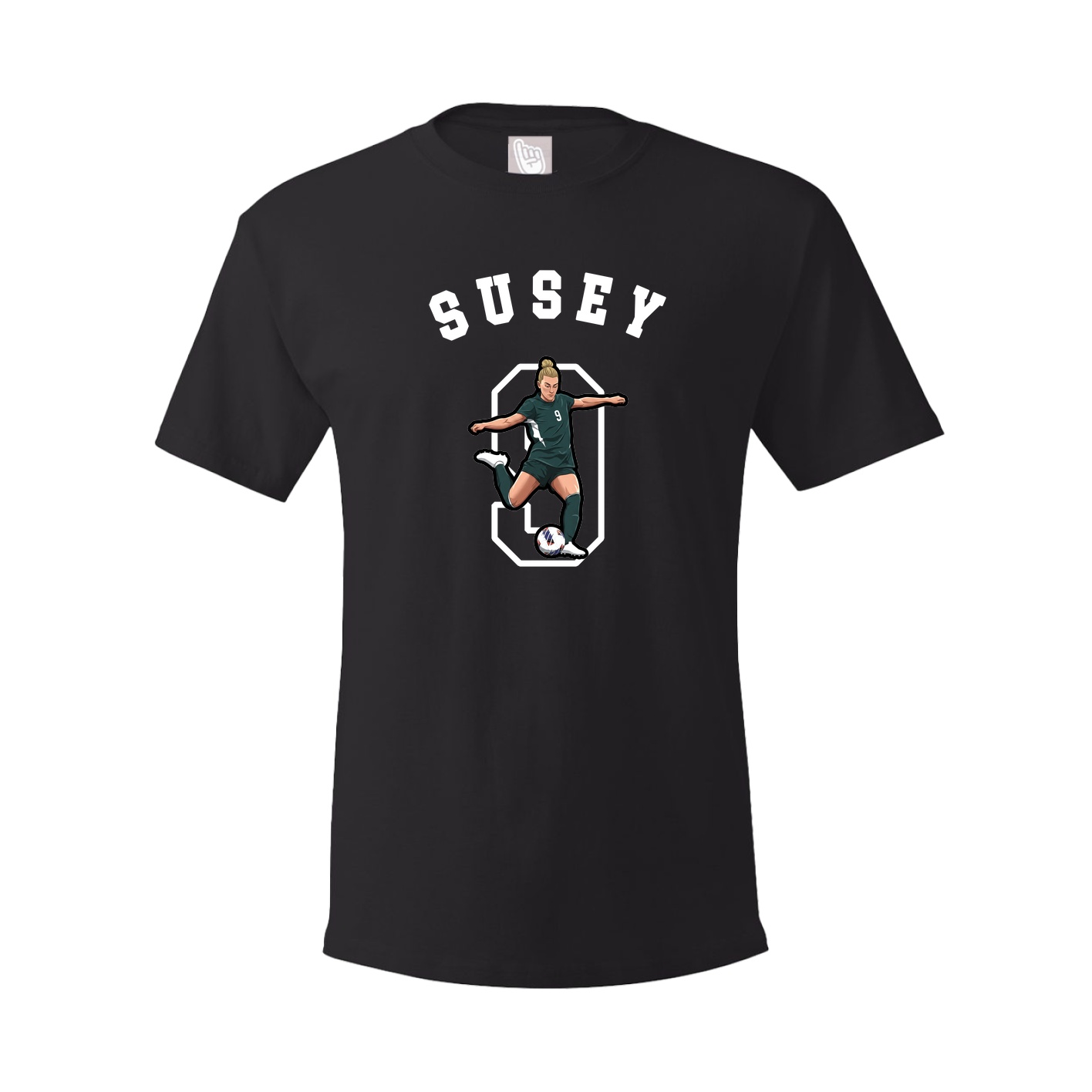 Youth Tee — Shirsey Arch in Black