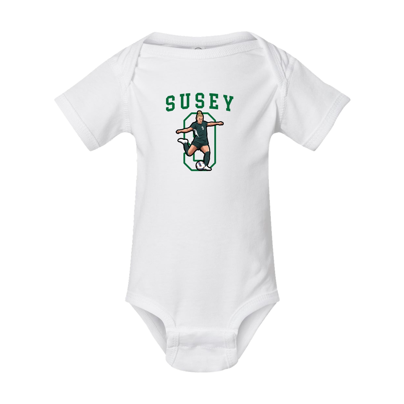 Baby Onesie — Shirsey in White