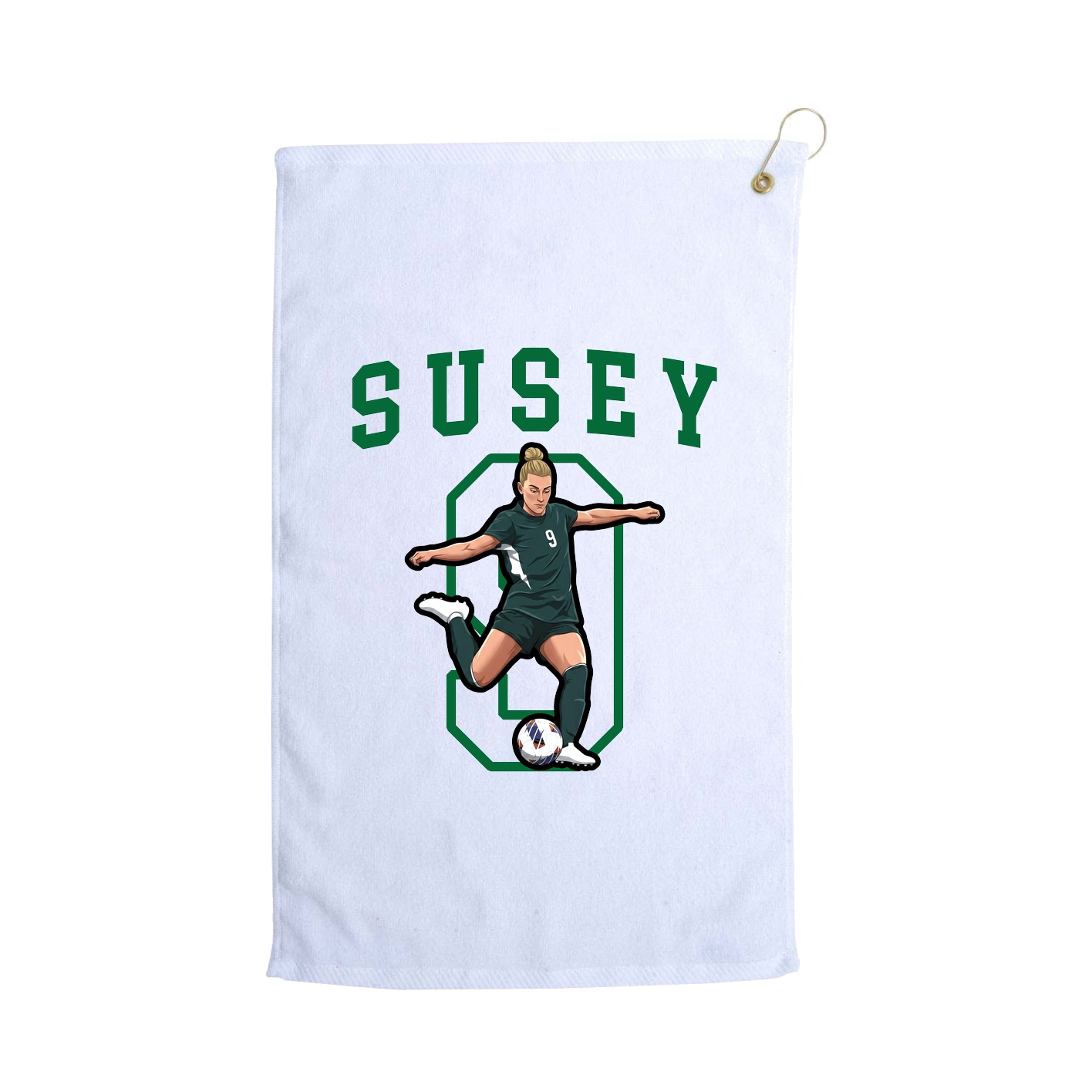 Golf Towel — Shirsey in White