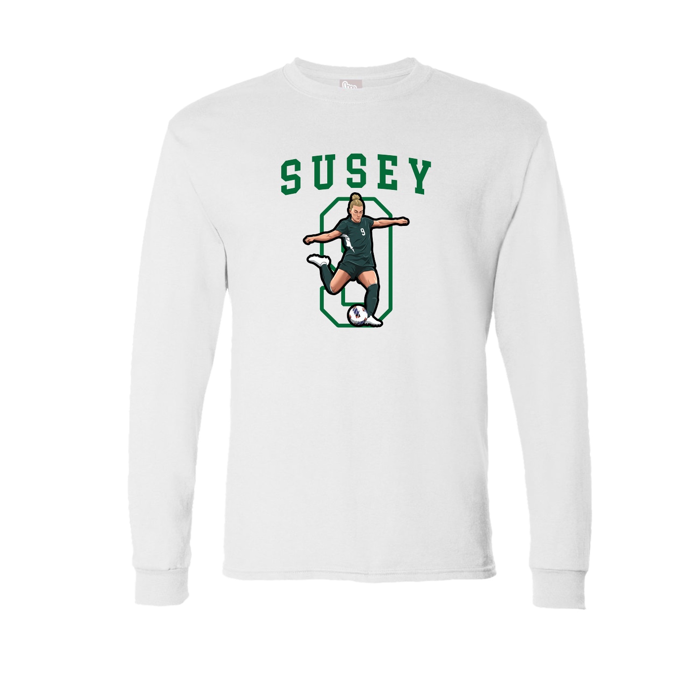 Long Sleeve Tee — Shirsey in White