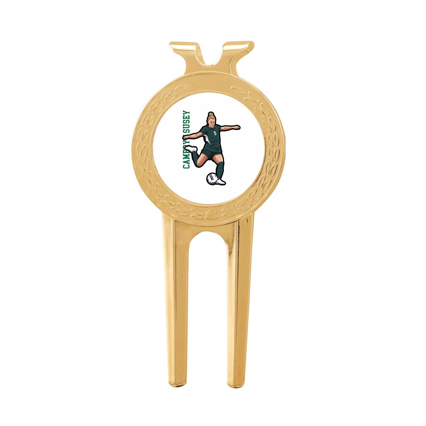 Divot Tool with Ball Marker — Name Vertical in Classic