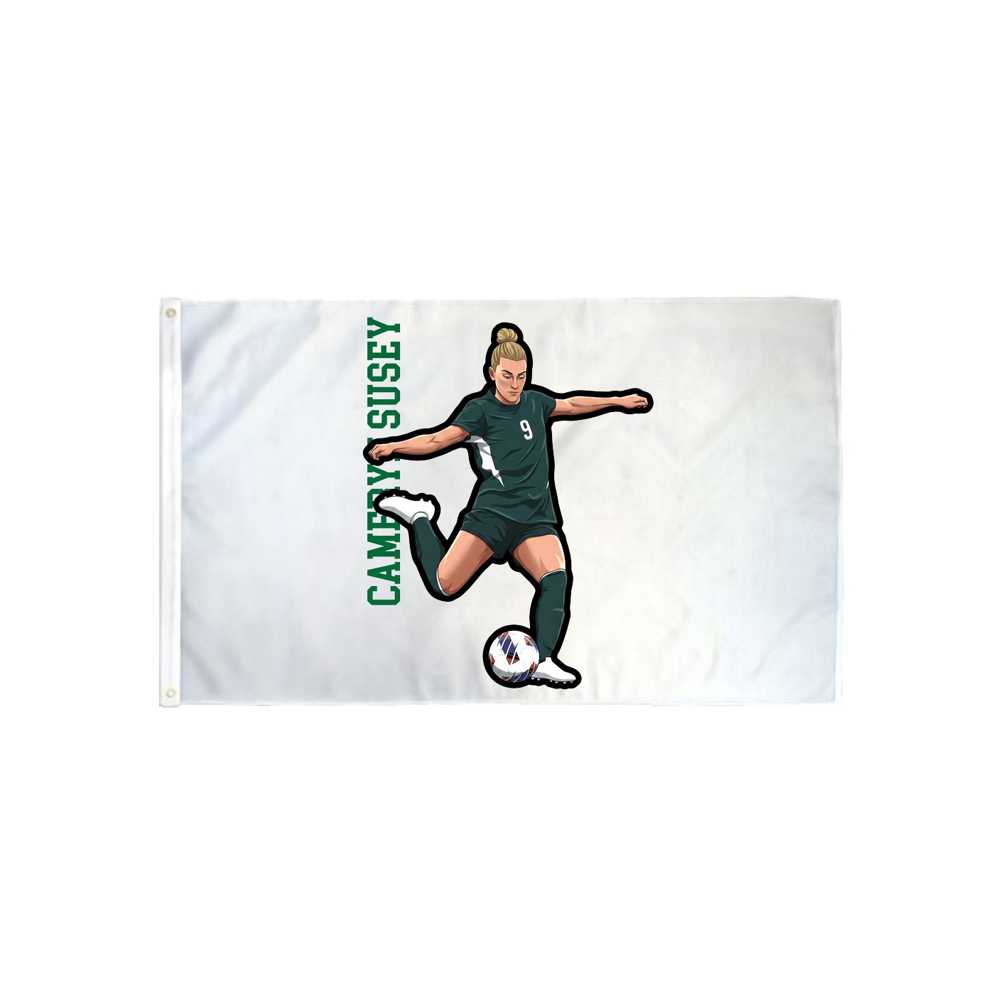 3x5 Flag — Name Vertical in Classic