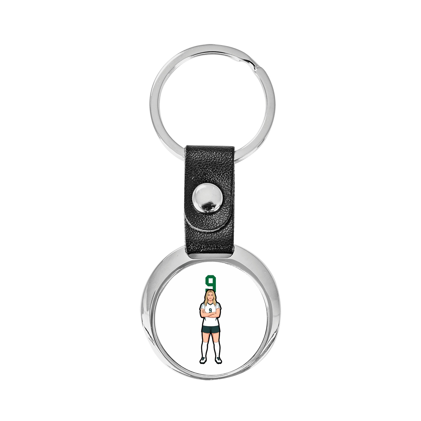 Key Chain — Number Top in Classic