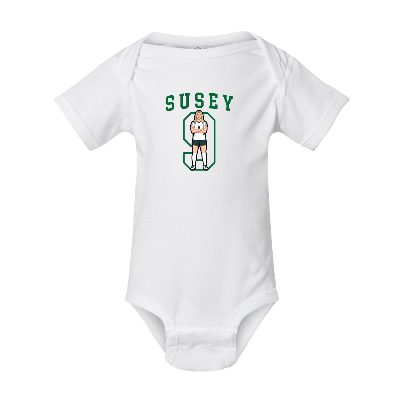 Baby Onesie — Shirsey in White