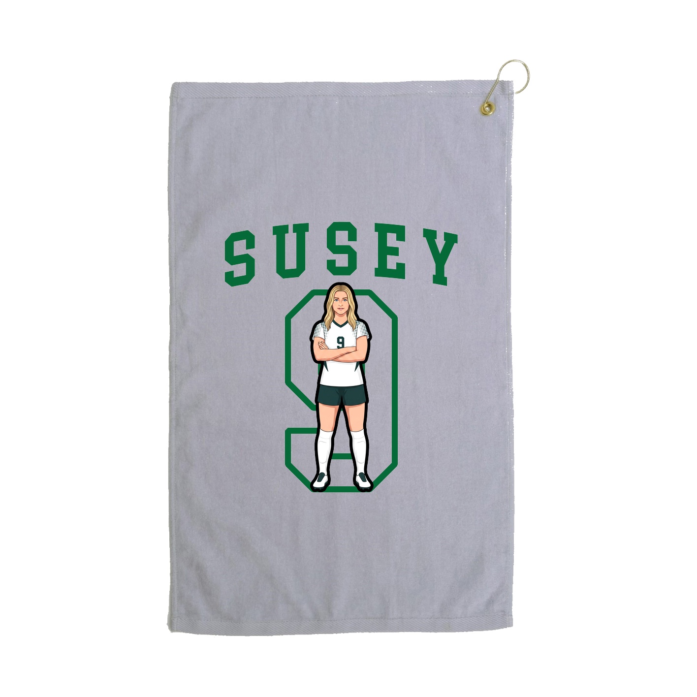 Golf Towel — Shirsey in Grey