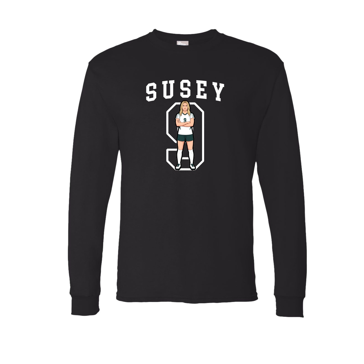 Long Sleeve Tee — Shirsey in Black