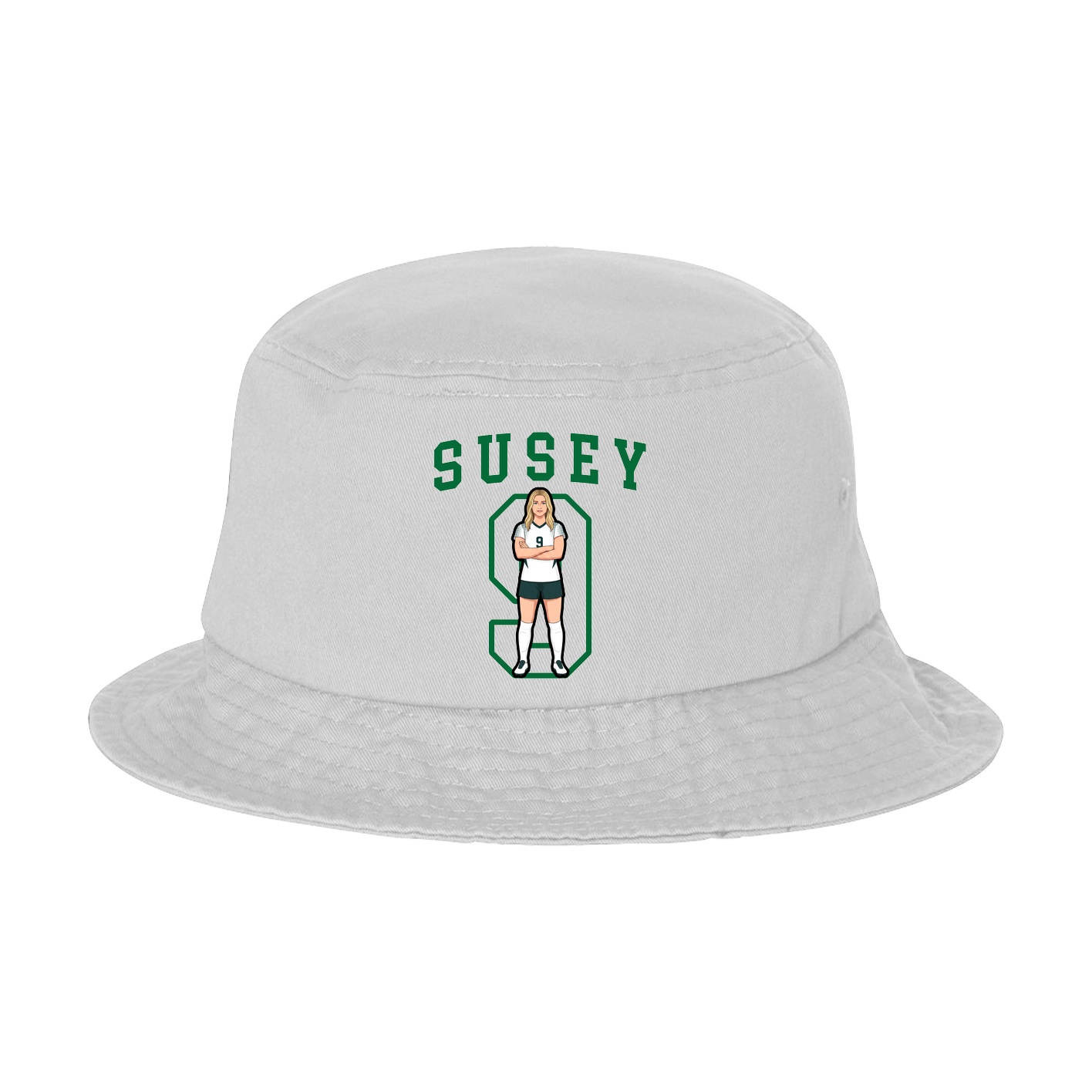 Bucket Cap — Shirsey in White