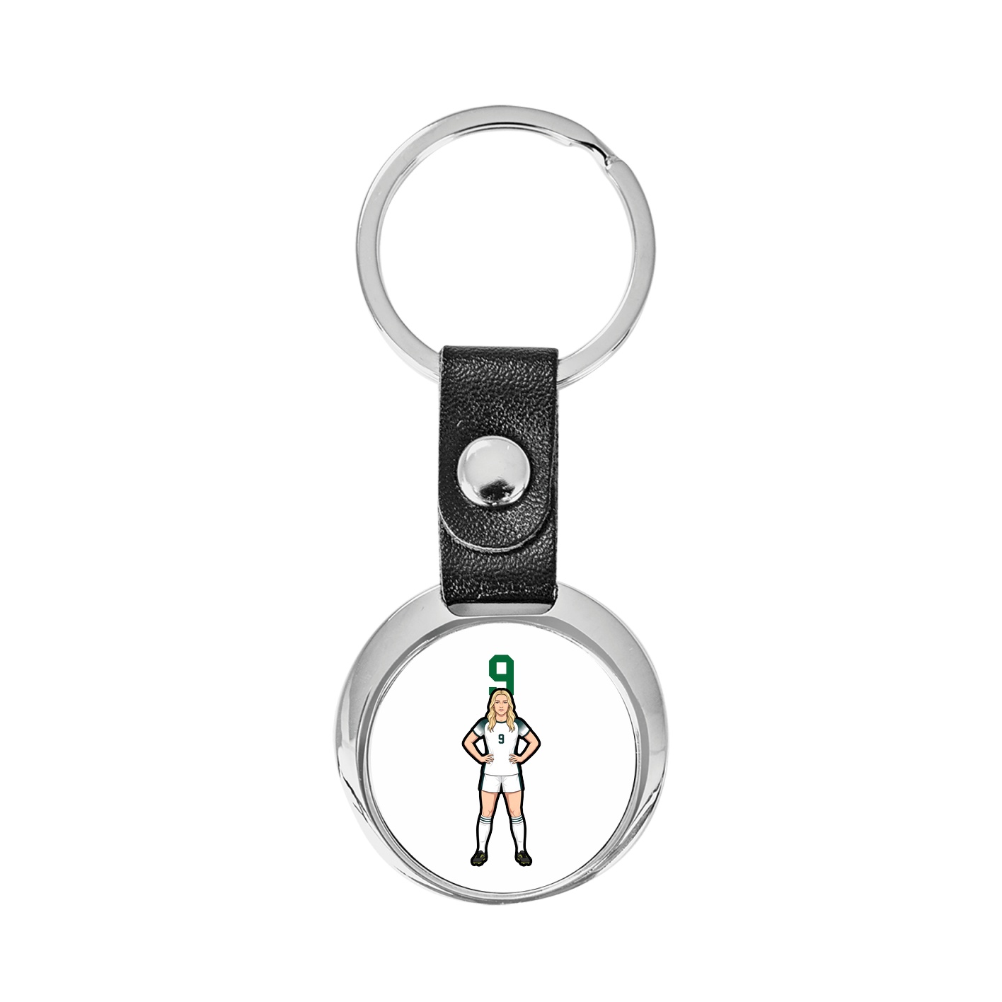 Key Chain — Number Top in Classic