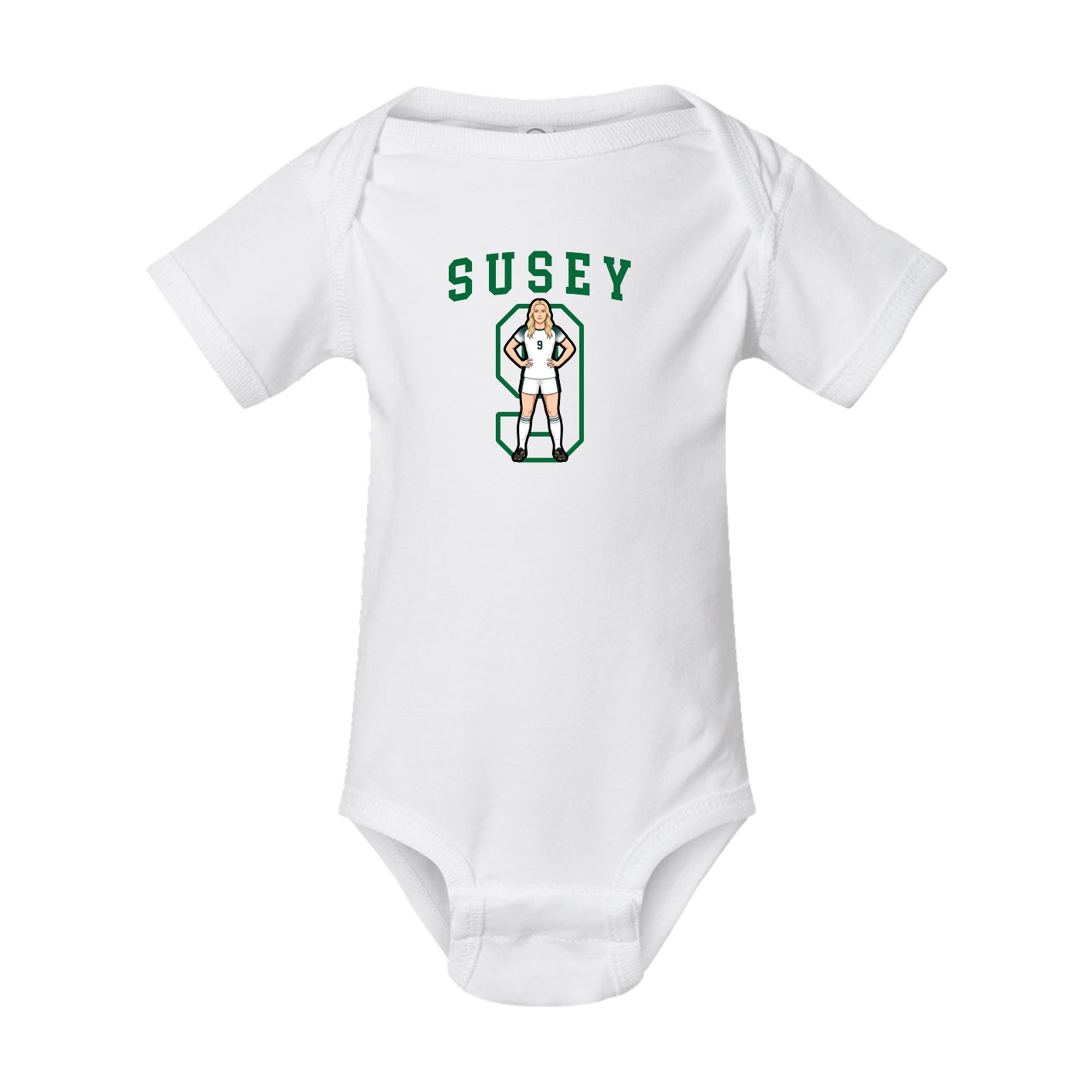 Baby Onesie — Shirsey in White