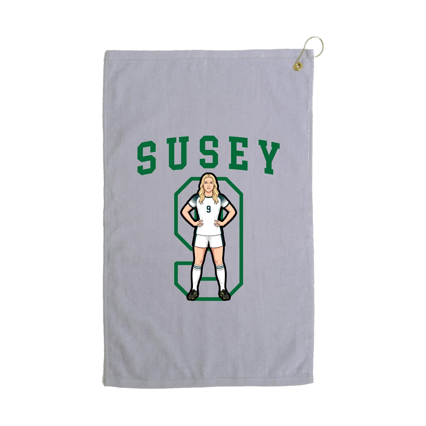 Golf Towel — Shirsey in Grey