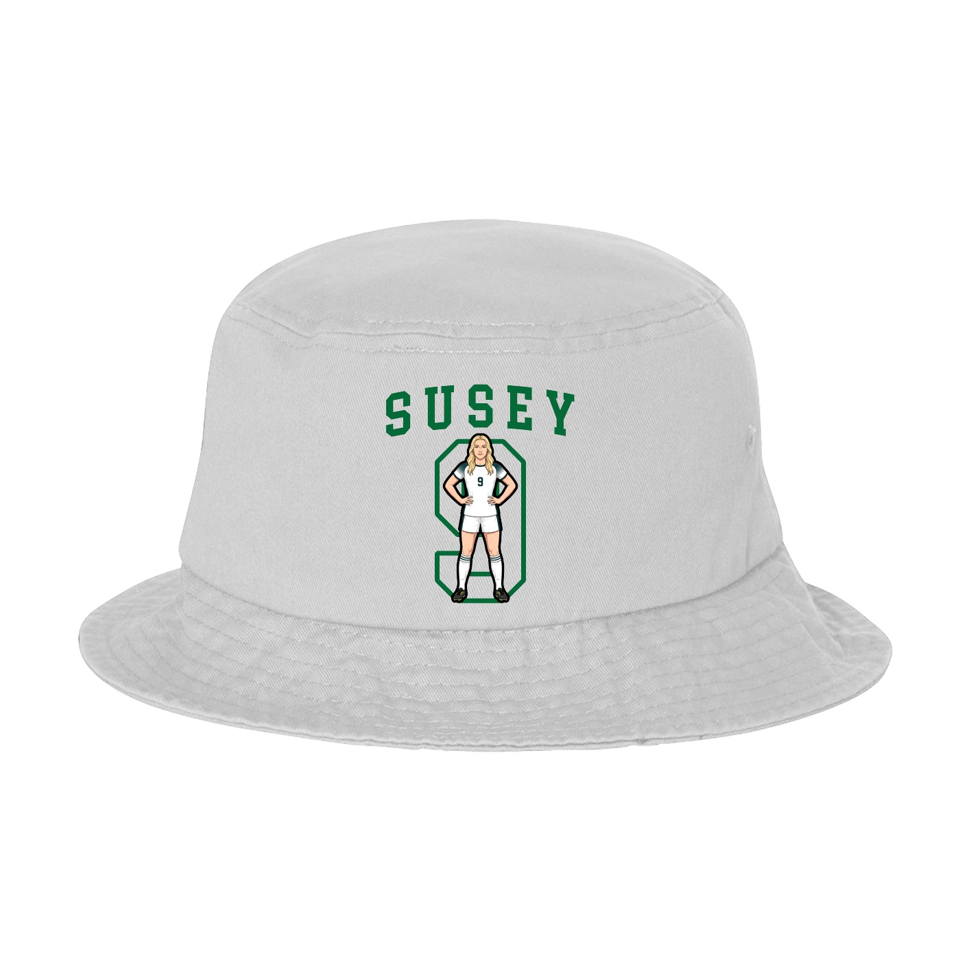 Bucket Cap — Shirsey in White