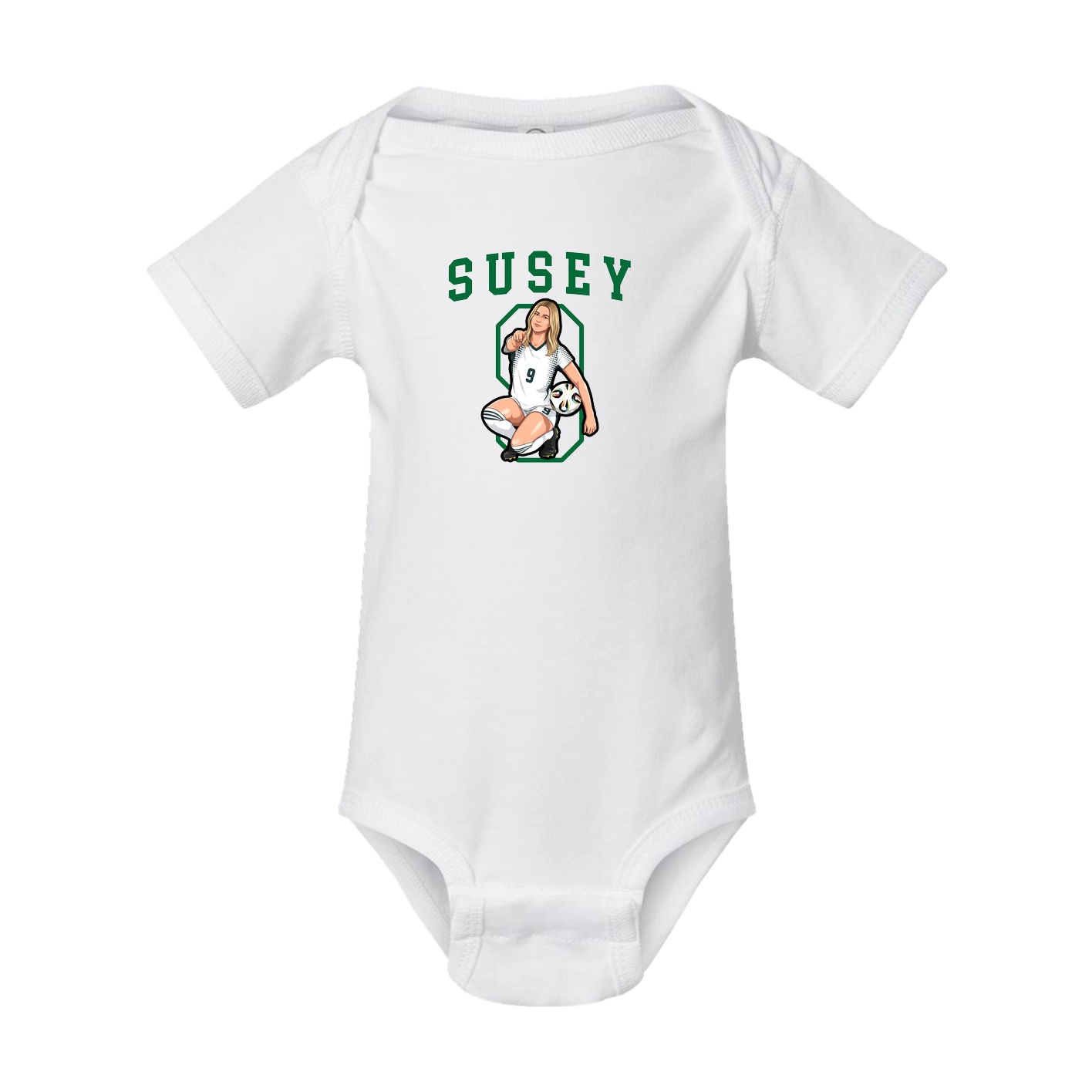 Baby Onesie — Shirsey in White