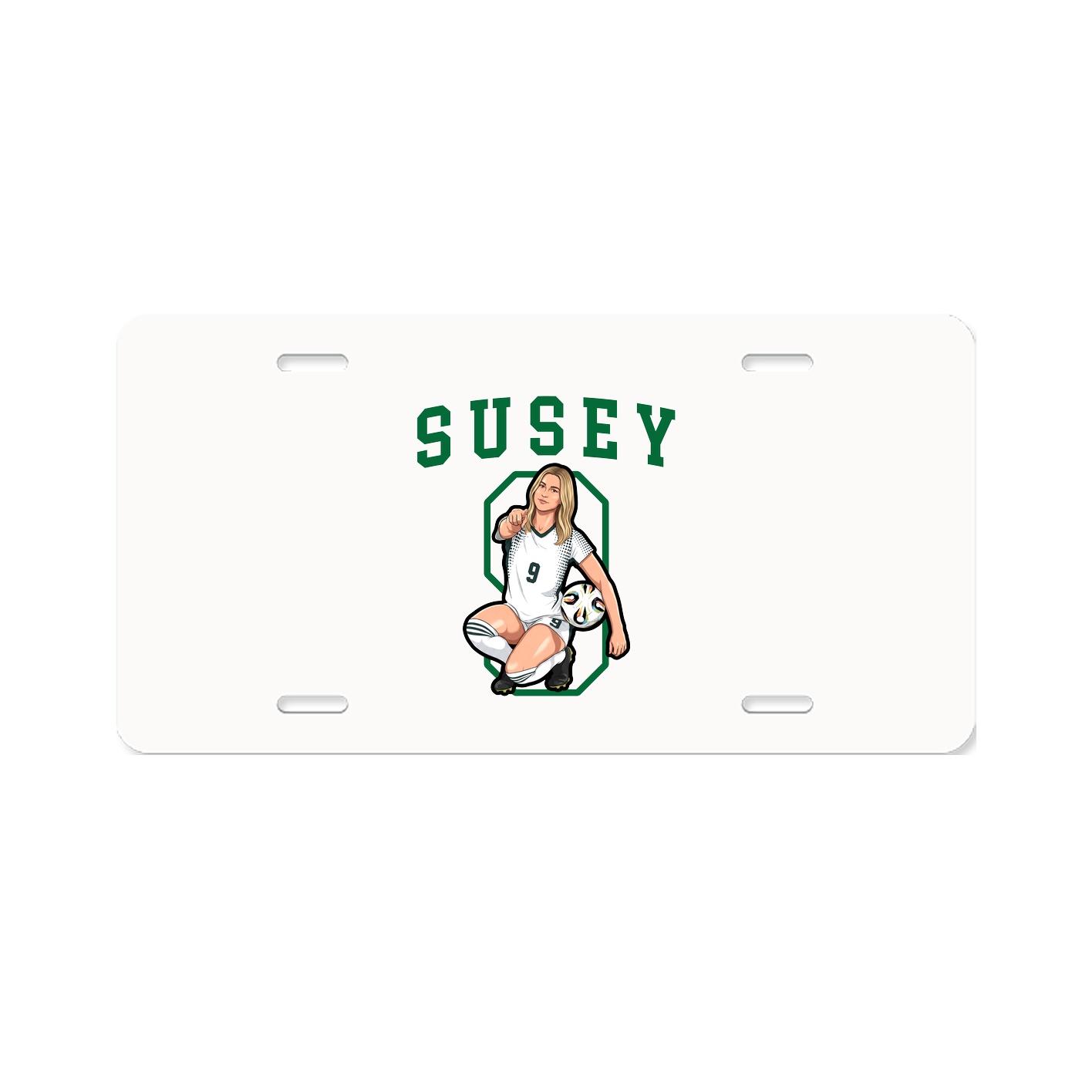 License Plate — Shirsey in Classic
