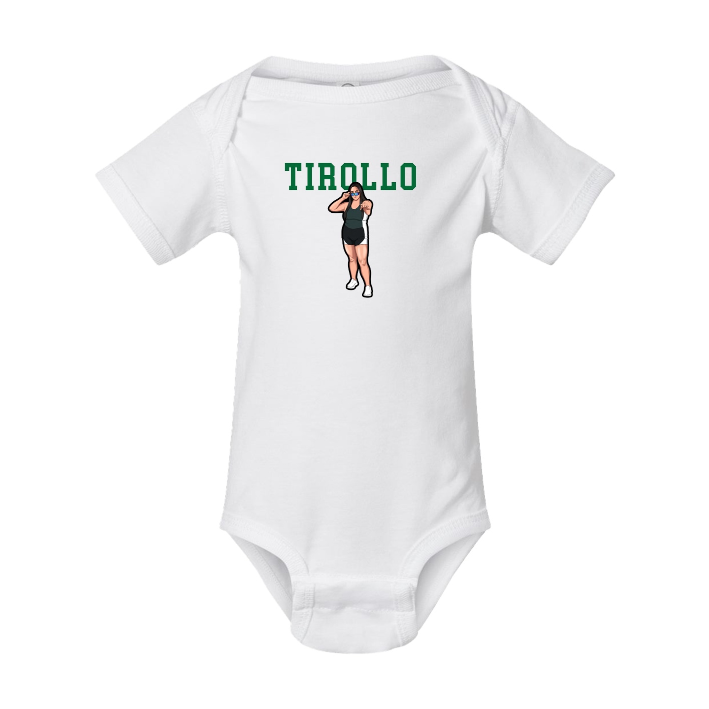 Baby Onesie — Shirsey in White