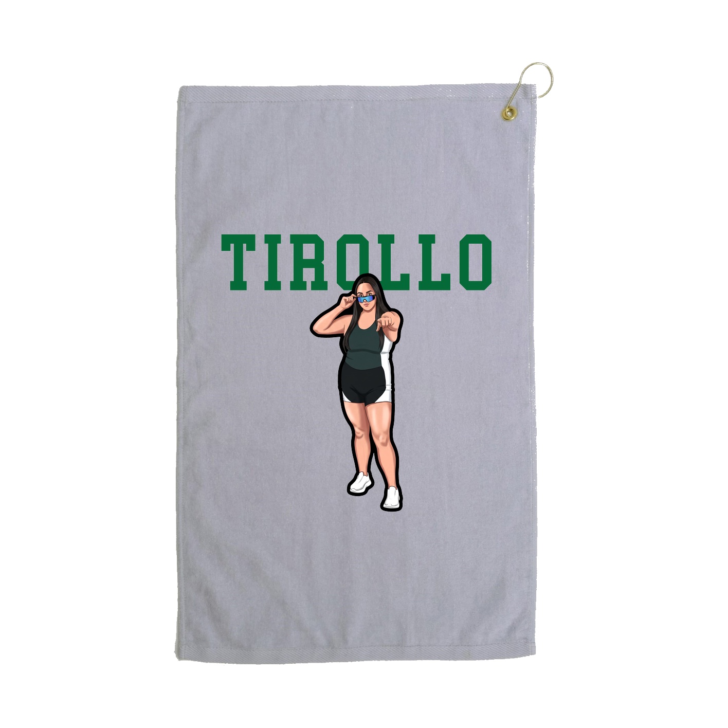 Golf Towel — Shirsey in Grey