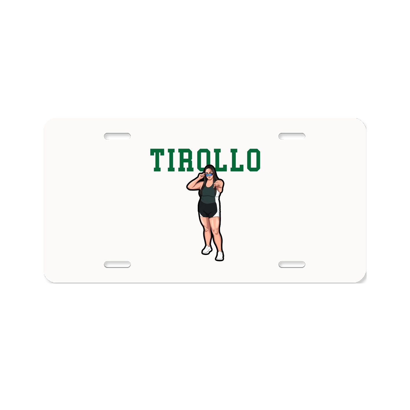 License Plate — Shirsey in Classic