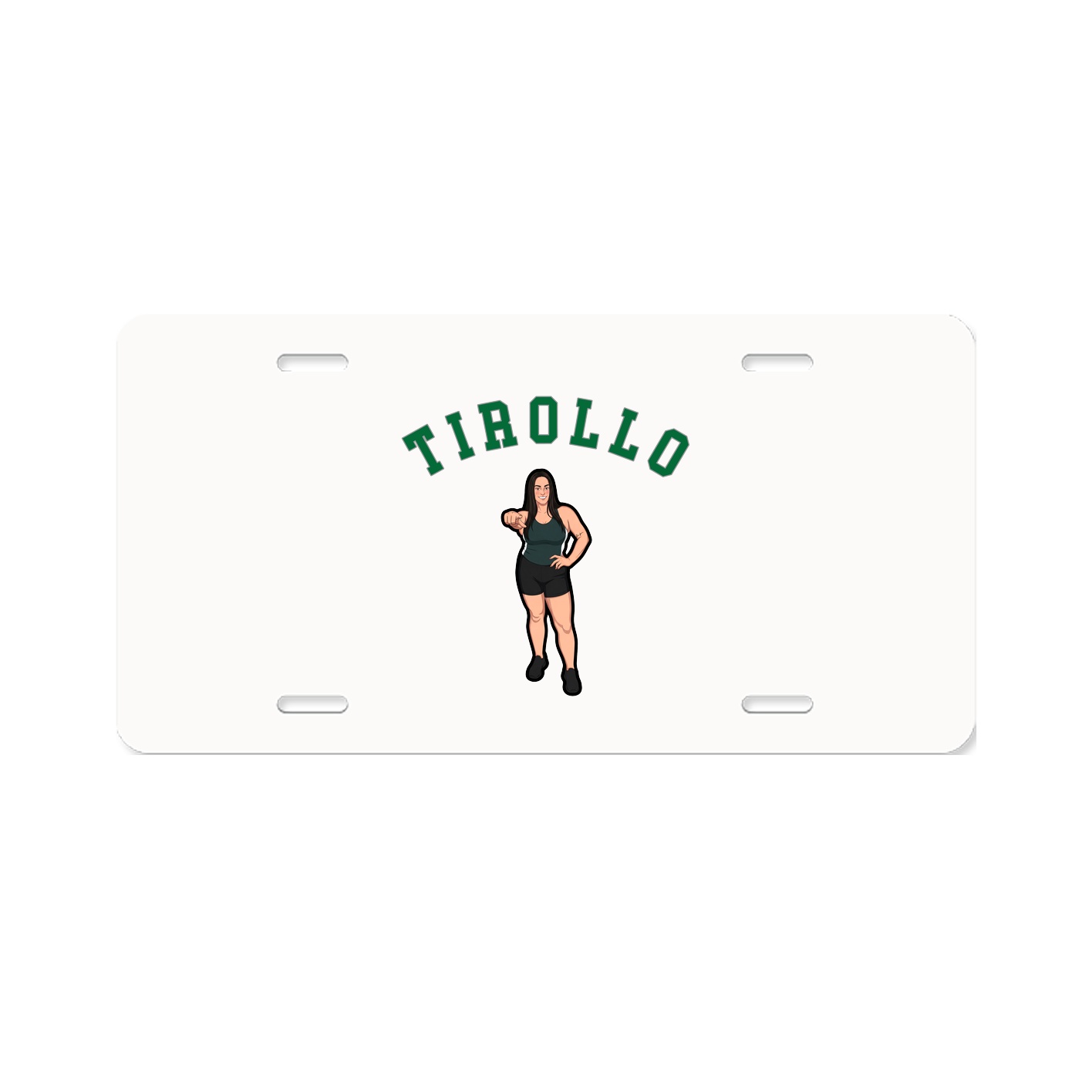 License Plate — Shirsey Arch in Classic