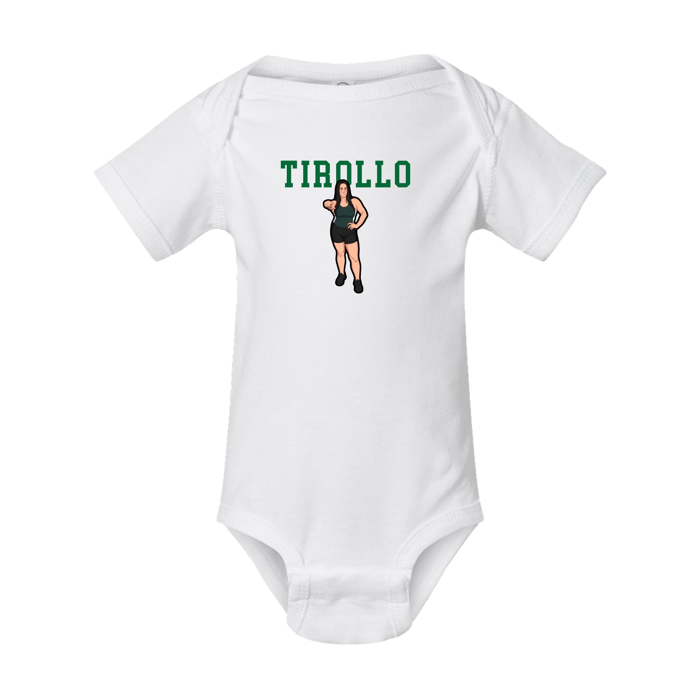 Baby Onesie — Shirsey in White