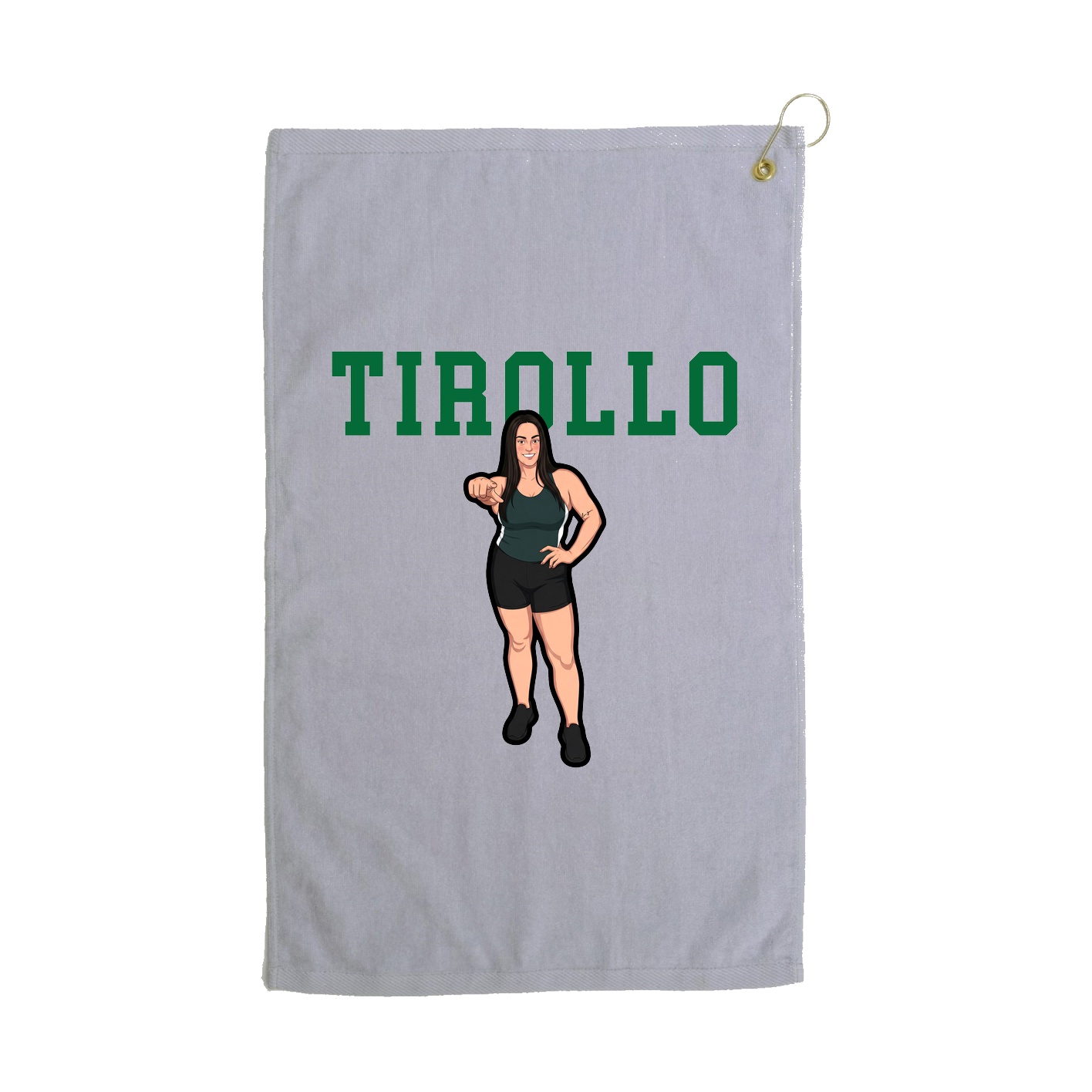 Golf Towel — Shirsey in Grey