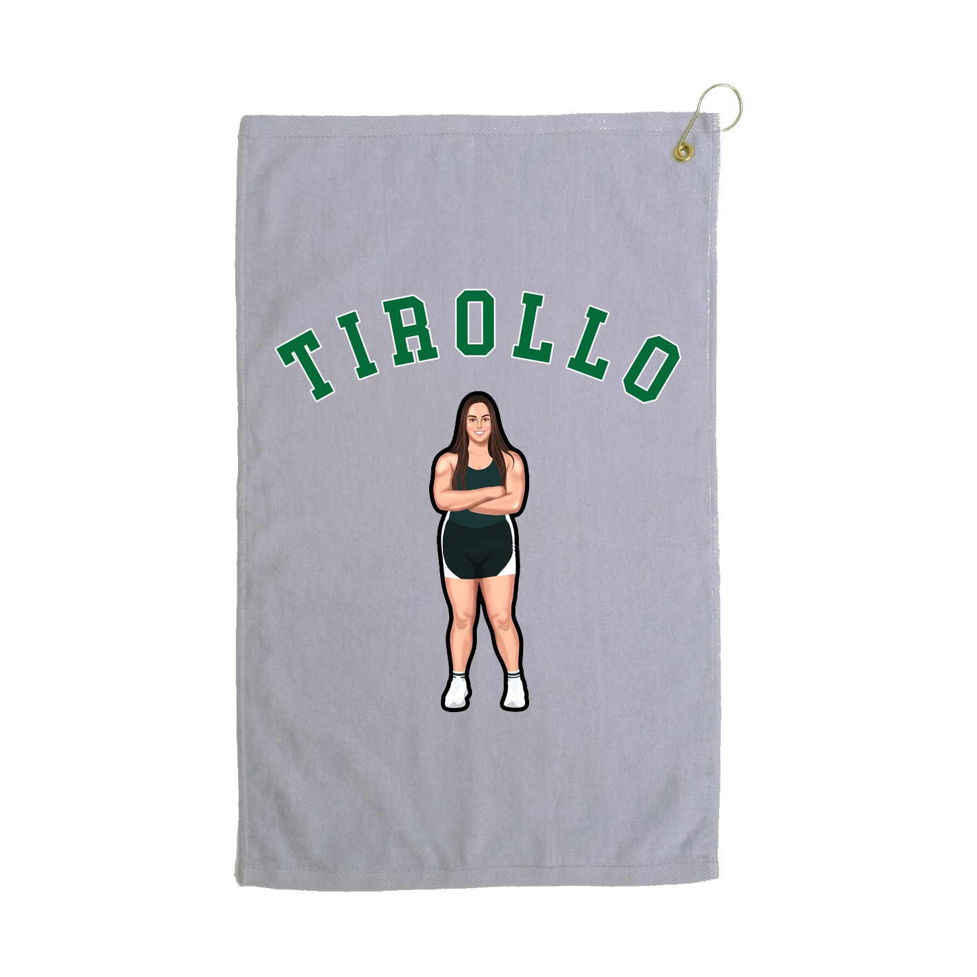 Golf Towel — Shirsey Arch in Grey