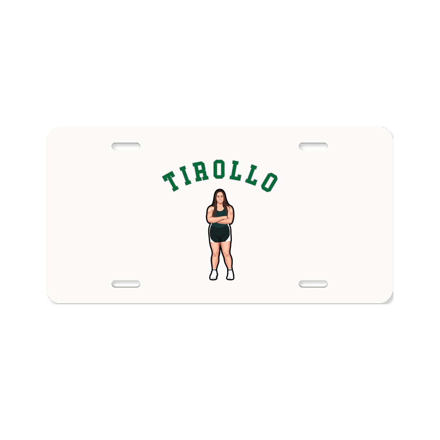 License Plate — Shirsey Arch in Classic