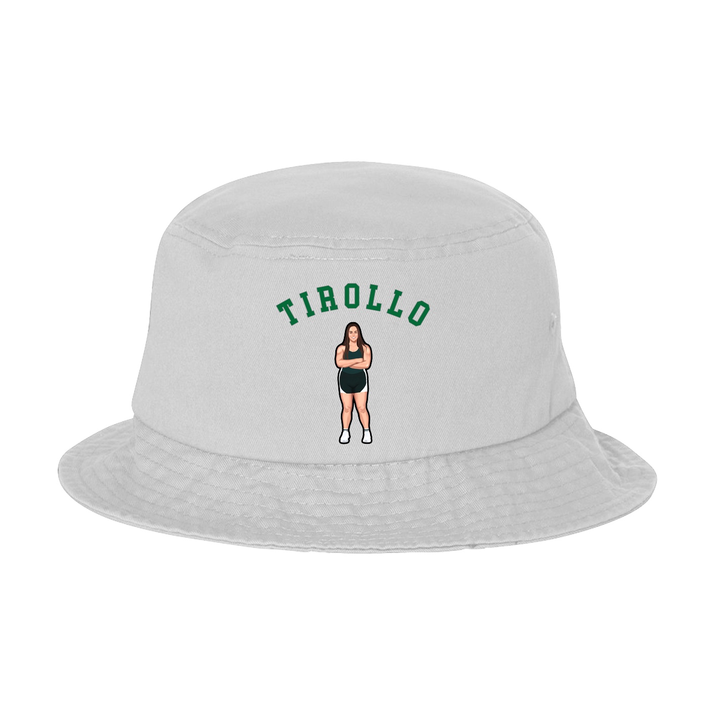 Bucket Cap — Shirsey Arch in White