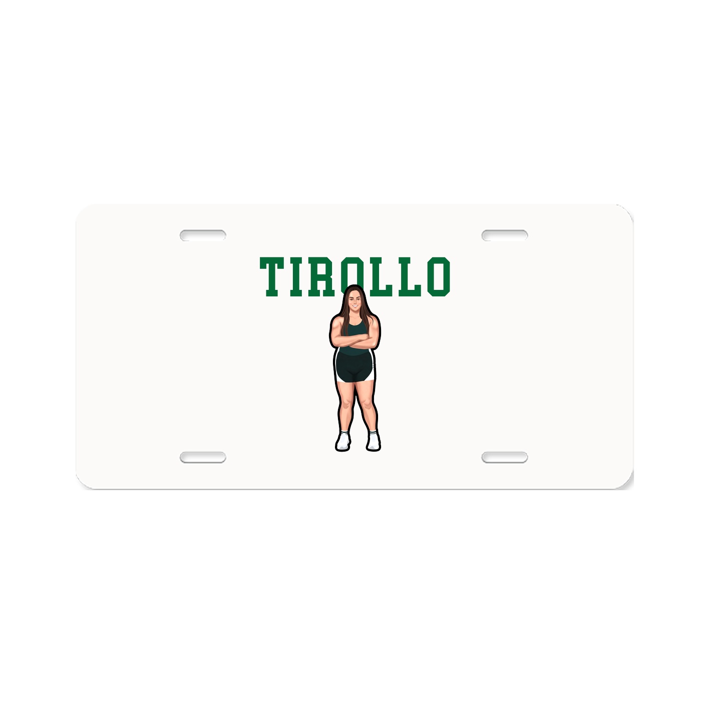 License Plate — Shirsey in Classic