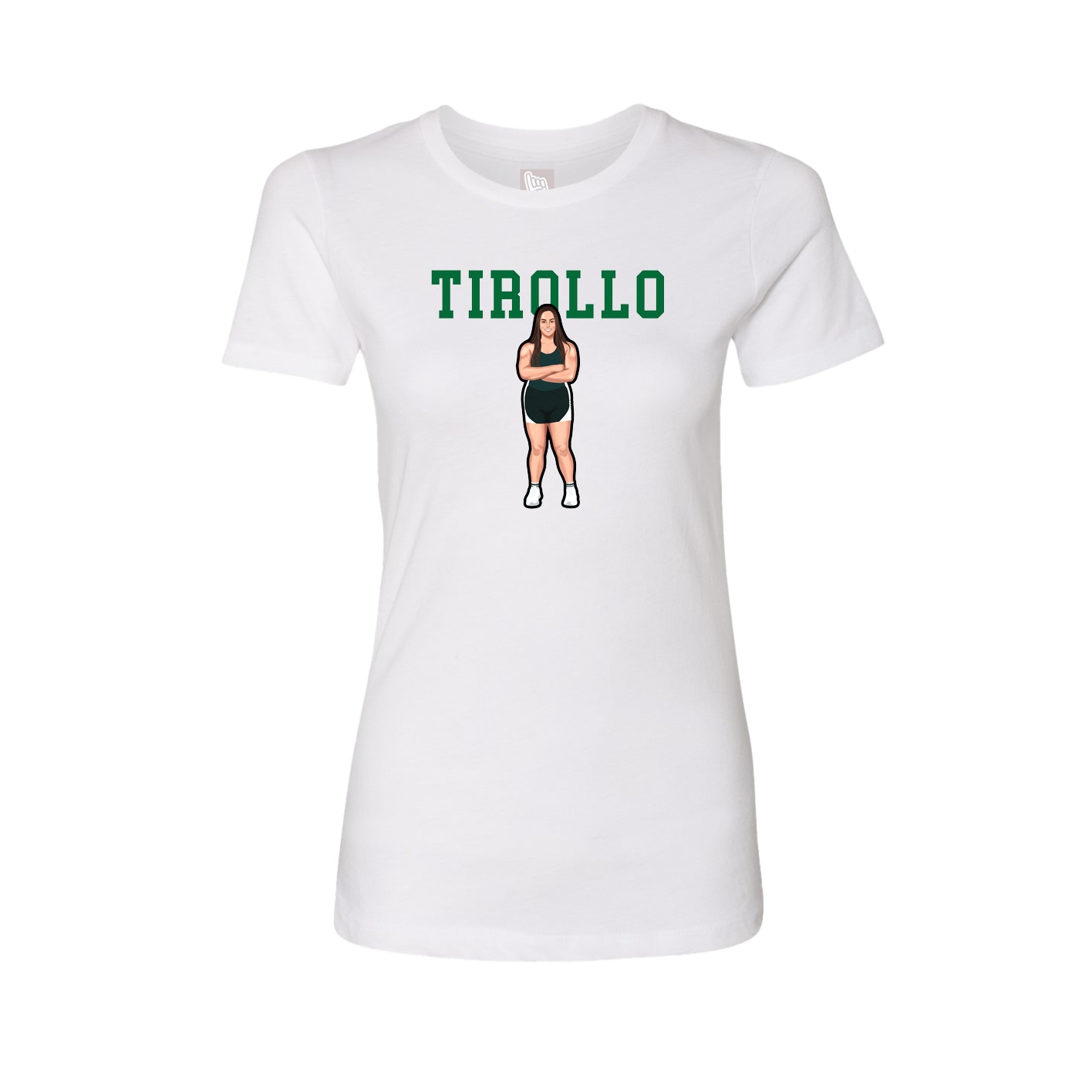 Fitted Women's Tee — Shirsey in White