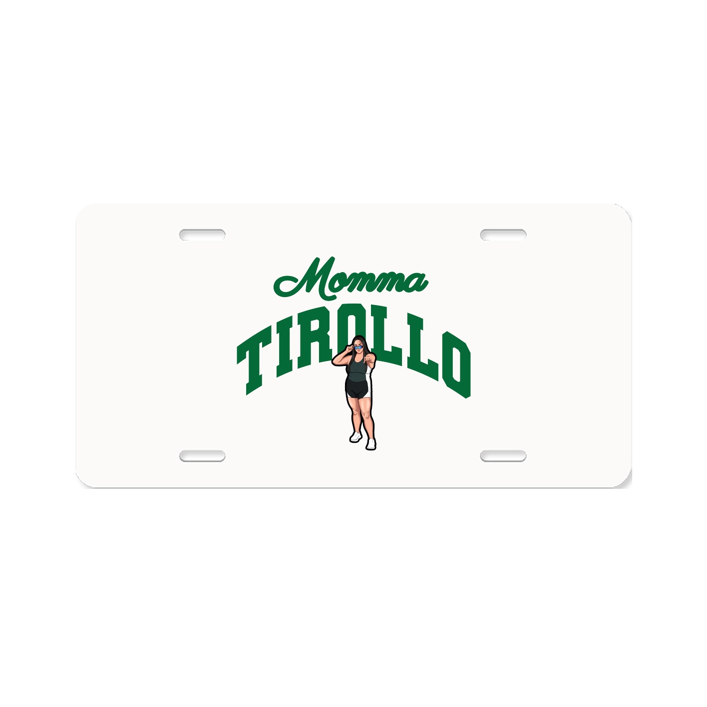 License Plate — Mothers Day Arch in Classic