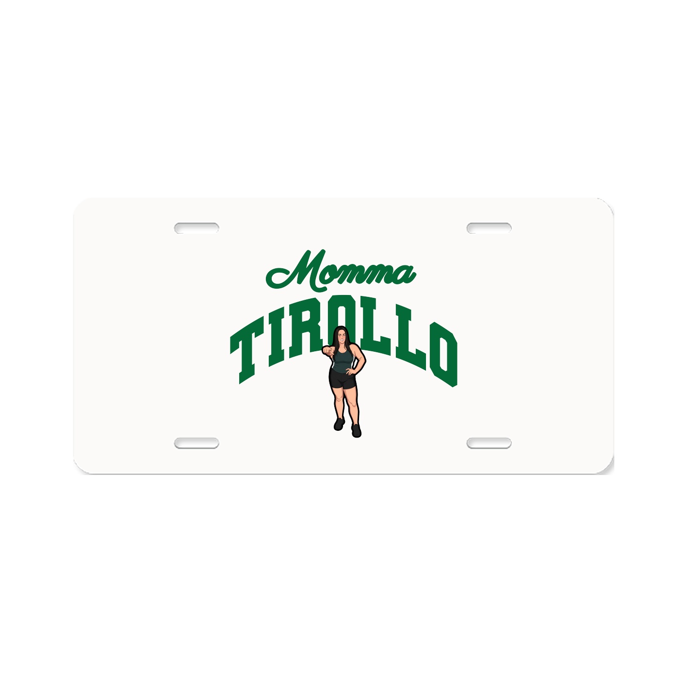 License Plate — Mothers Day Arch in Classic