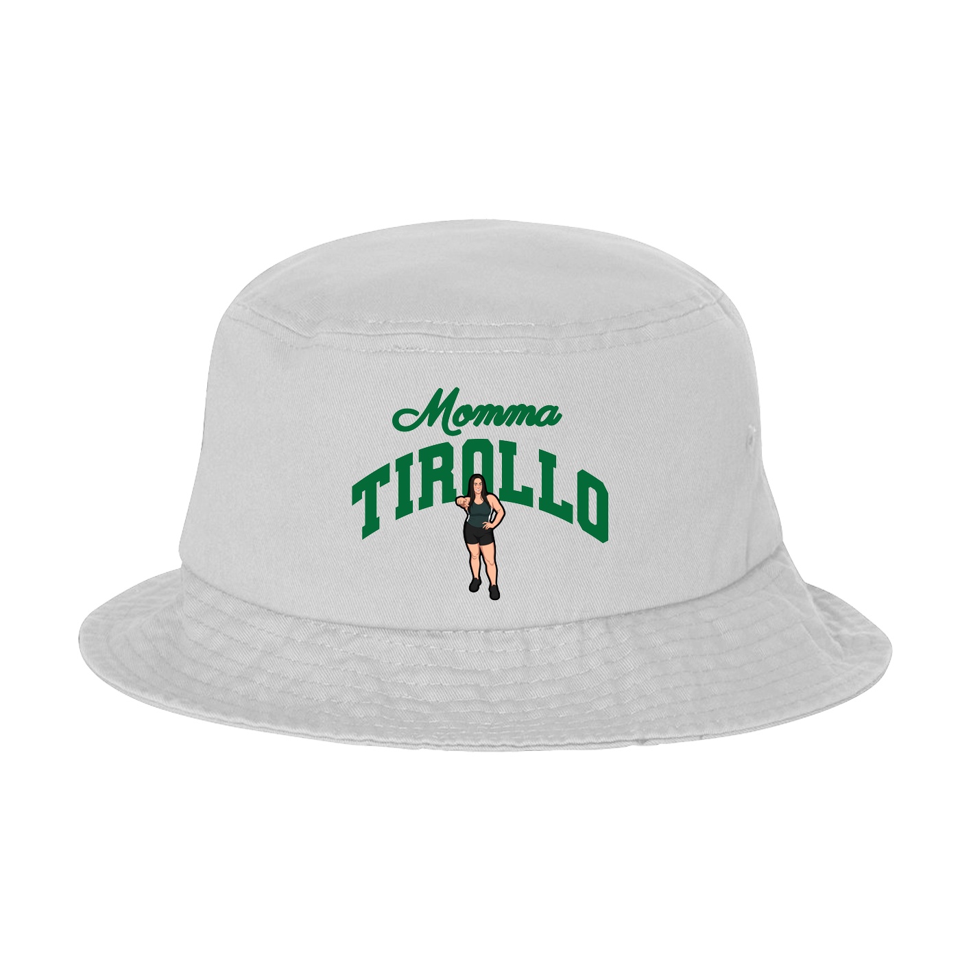 Bucket Cap — Mothers Day Arch in White