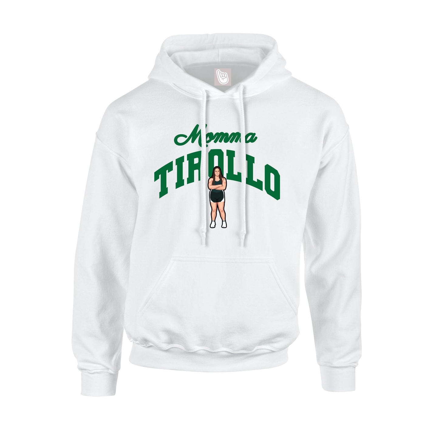 Hoodie — Mothers Day Arch in White
