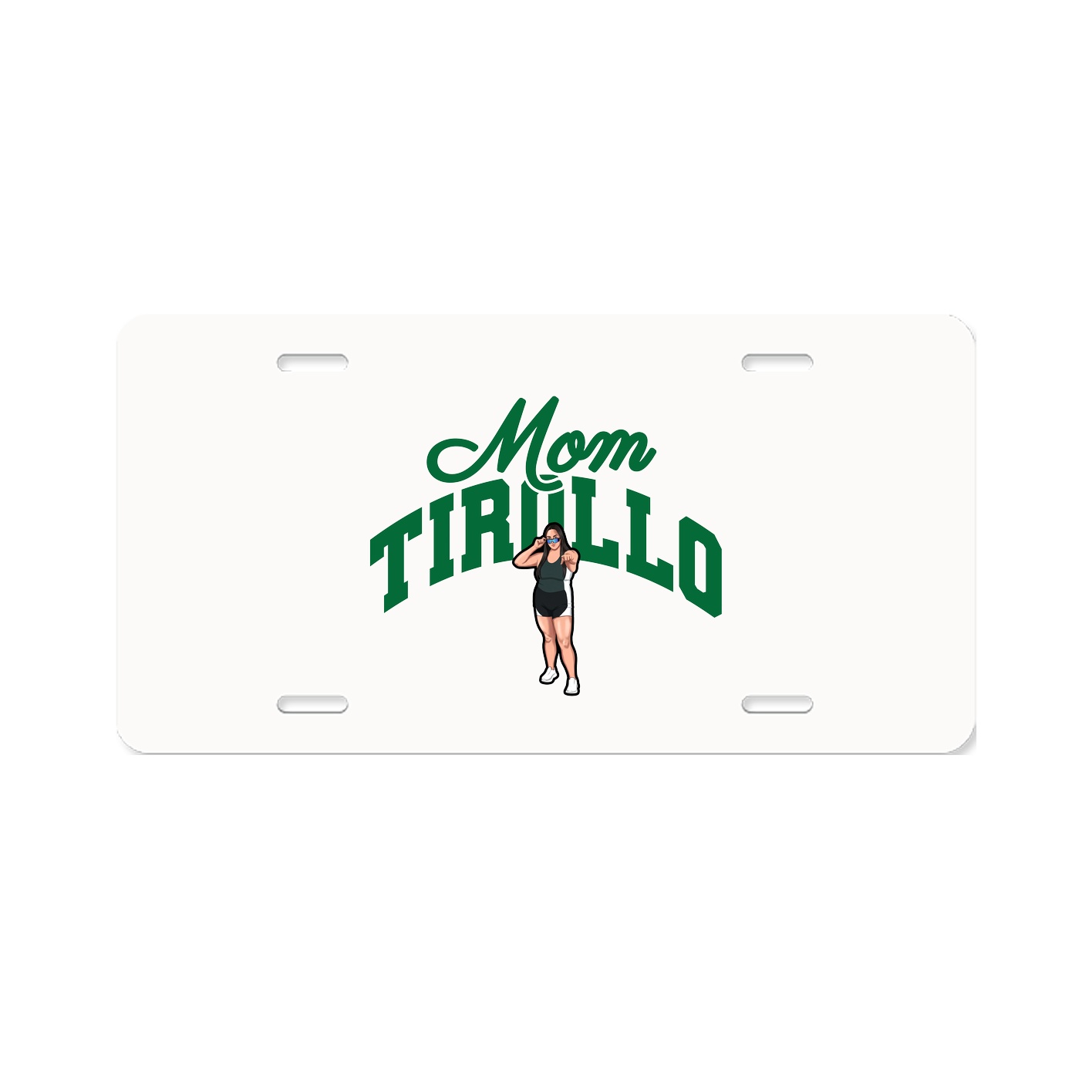 License Plate — Mothers Day Arch in Classic