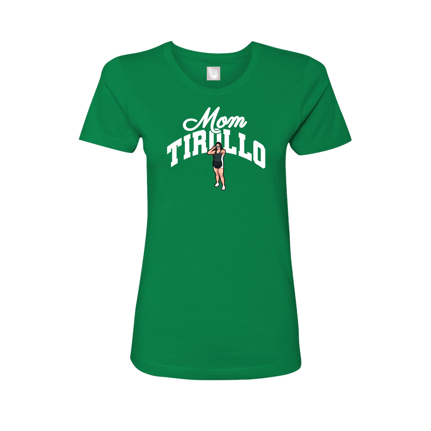 Womens Tee — Mothers Day Arch in Green