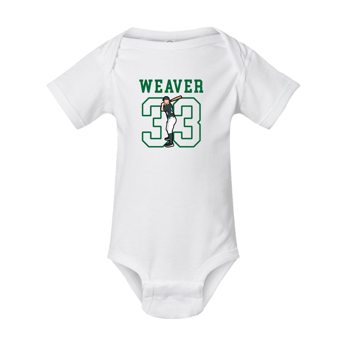 Baby Onesie — Shirsey in White