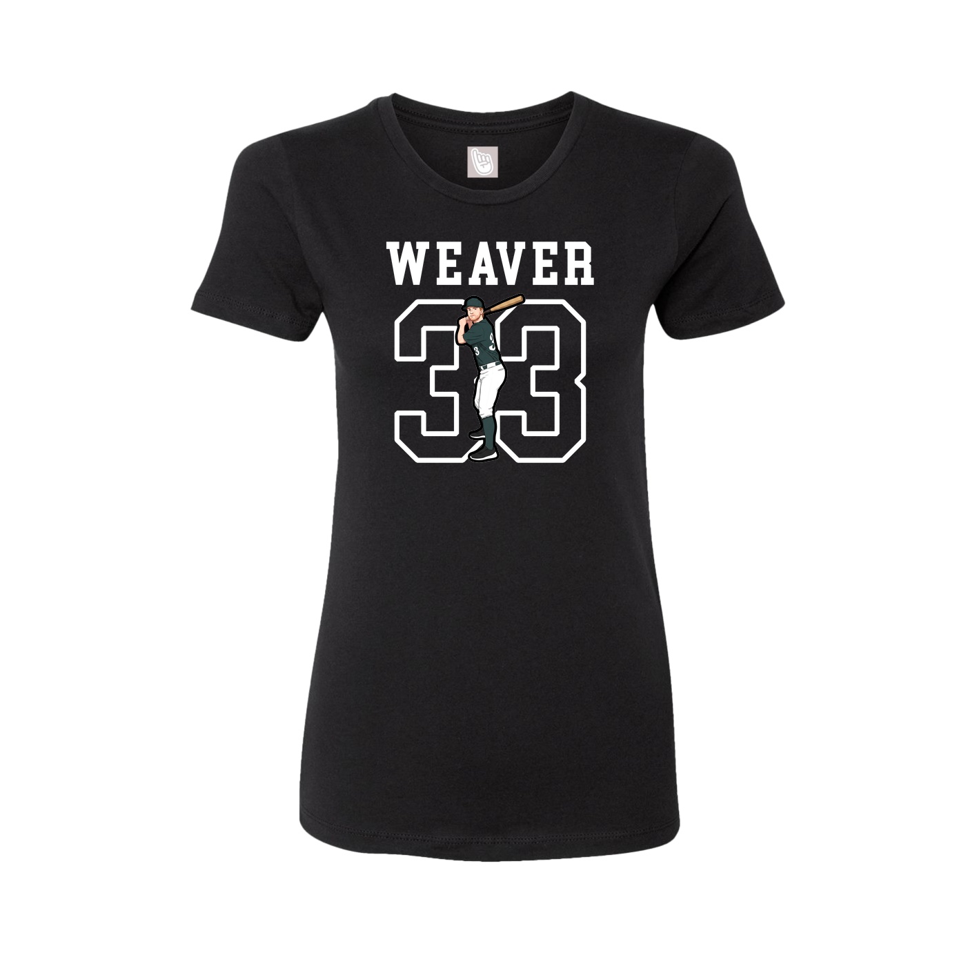 Fitted Women's Tee — Shirsey in Black