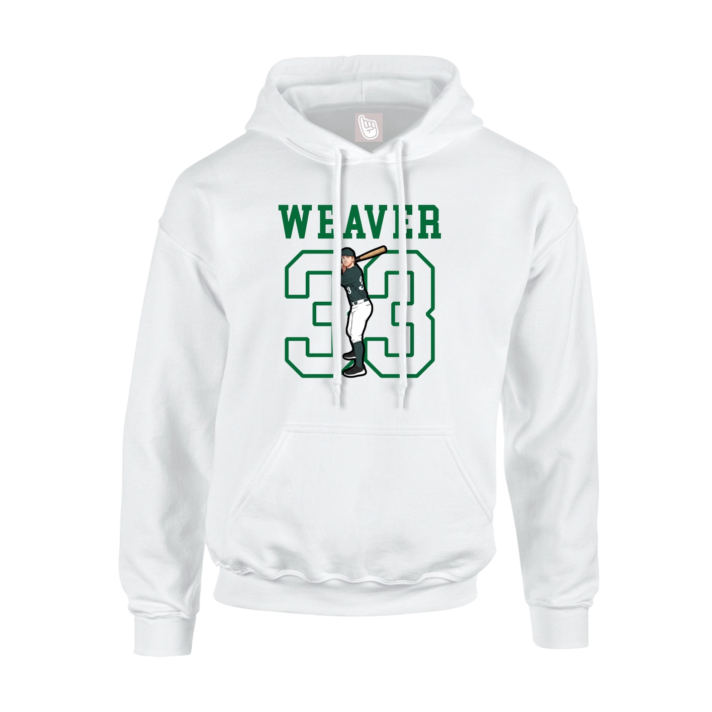 Youth Hoodie — Shirsey in White