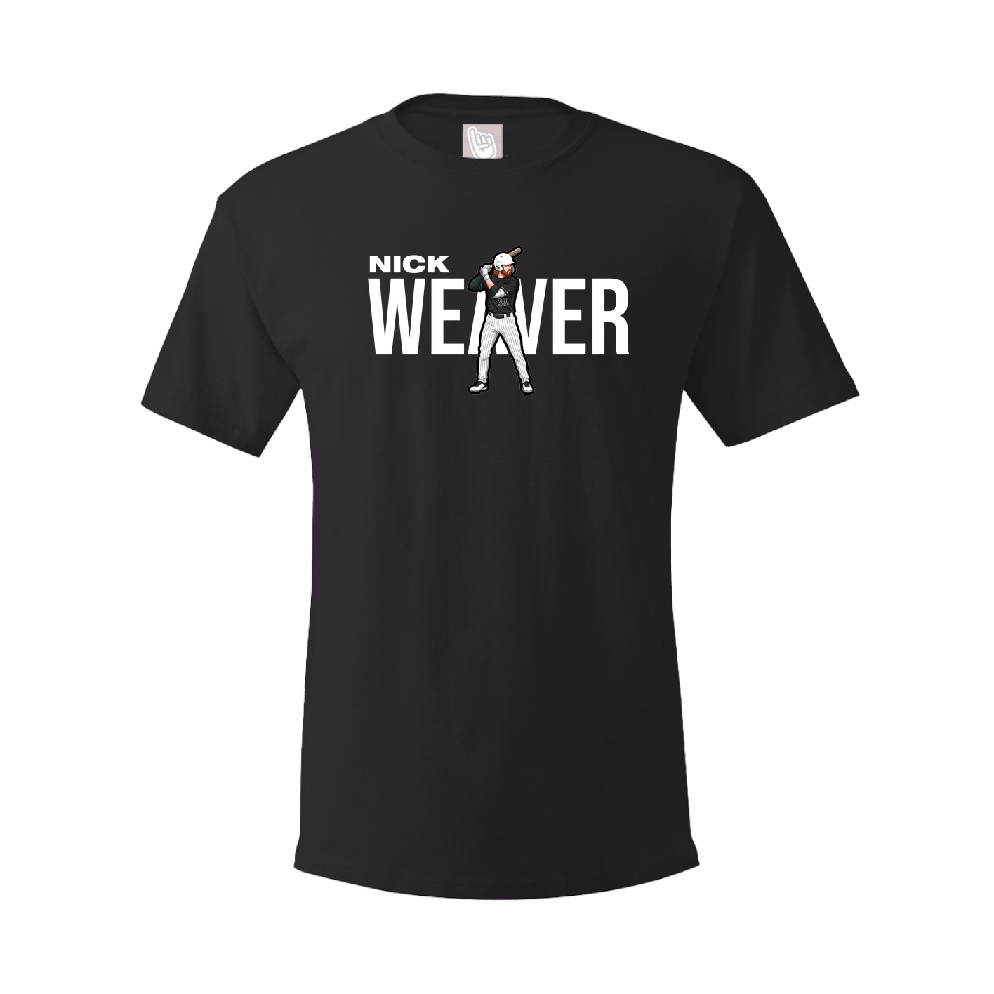 Tee — Player Name in Black