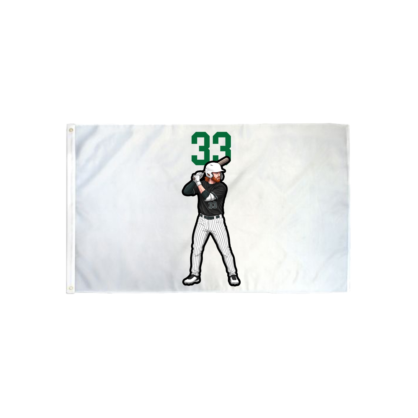 3x5 Flag — Number Top in Classic
