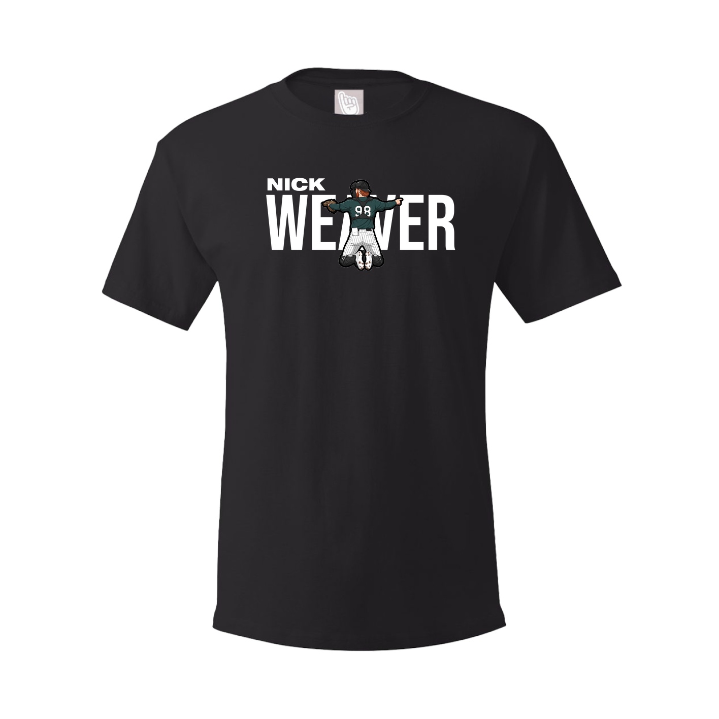 Youth Tee — Player Name in Black