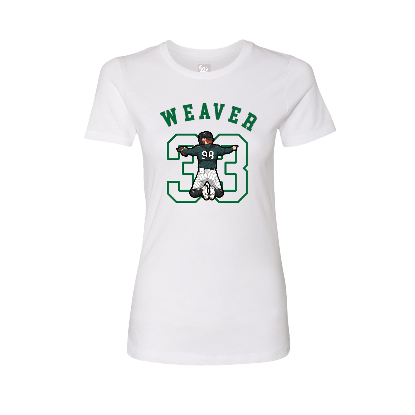 Womens Tee — Shirsey Arch in White