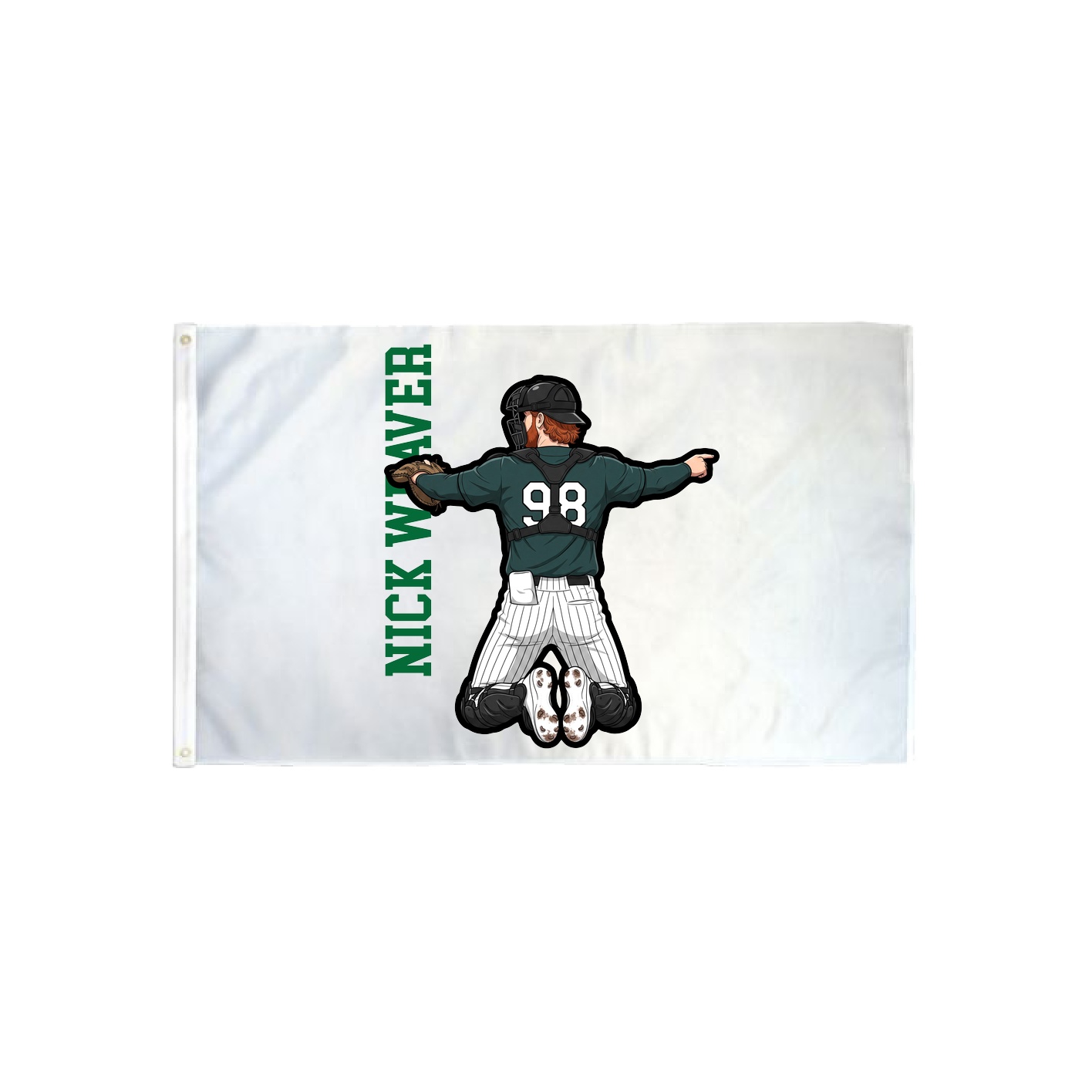 3x5 Flag — Name Vertical in Classic