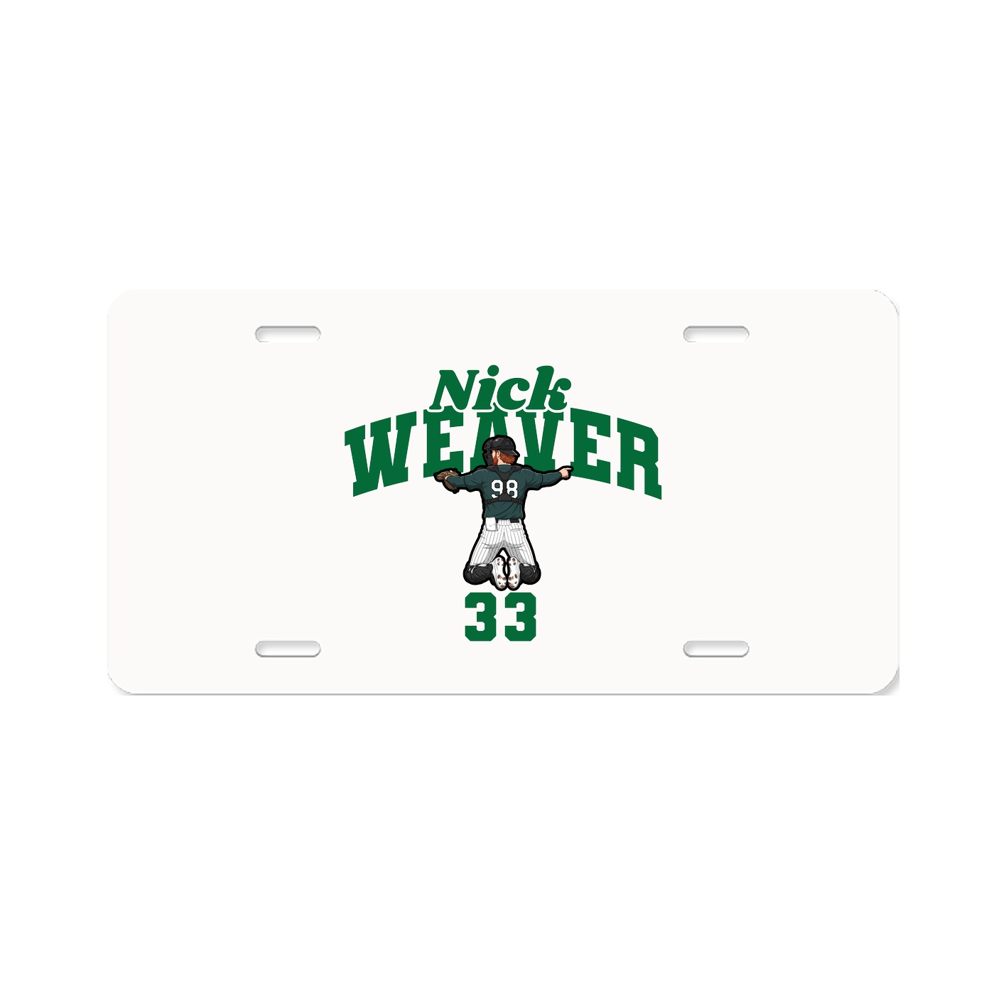 License Plate — Signature Arch in Classic